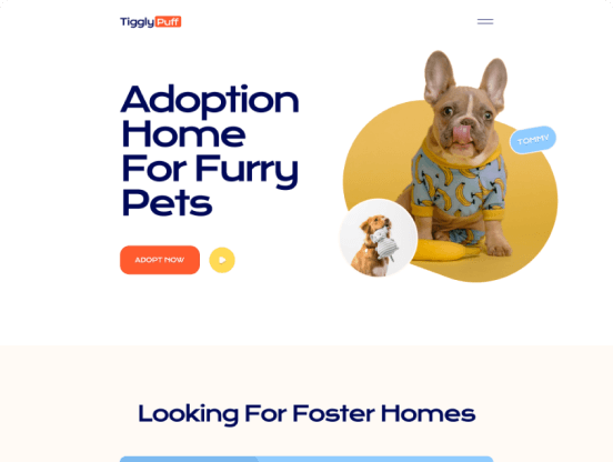 TigglyPuff &#8211; Pet Adoption Theme