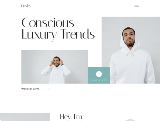 Huxley &#8211; Personal Portfolio Theme